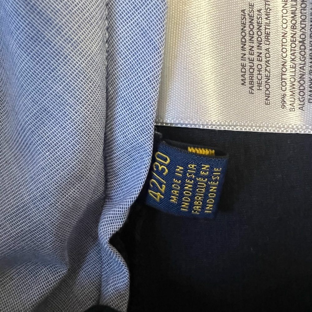 Polo by Ralph Lauren Dark Blue Corduroy Pants - Picture 5 of 5